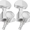 GROVER ROTOMATIC TUNERS, 18:1 GEAR RATIO, SET OF 6, NICKEL