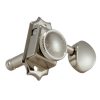 GROVER LOCKING DELUXE NICKEL W/   METAL BUTTON SET 6 3+3