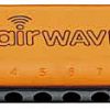SUZUKI AIRWAVE 10 HOLE DIATONIC HARMONICA, KEY OF C, ORANGE