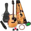 Alba Acoustic Guitar Value Pack - Natural