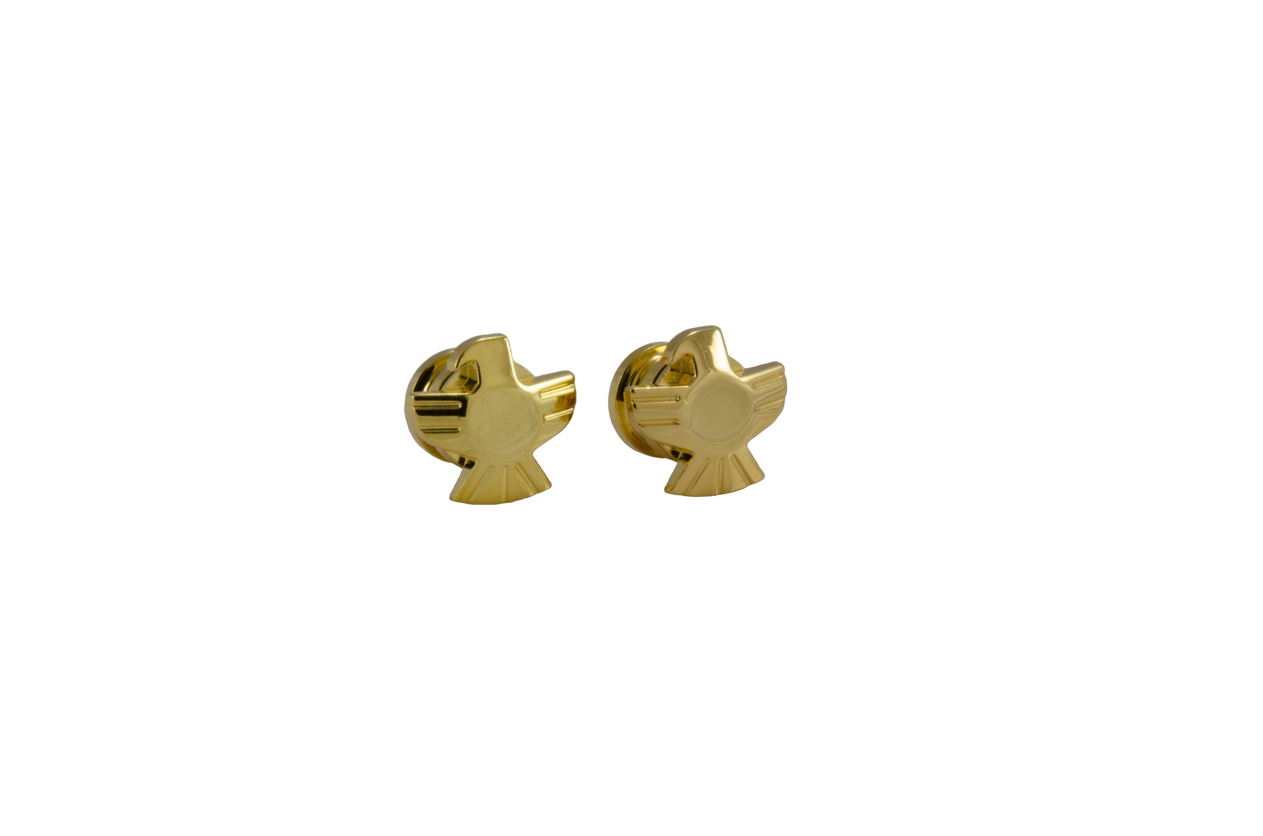 GROVER ARTIST STRAP BUTTON EAGLE GOLD