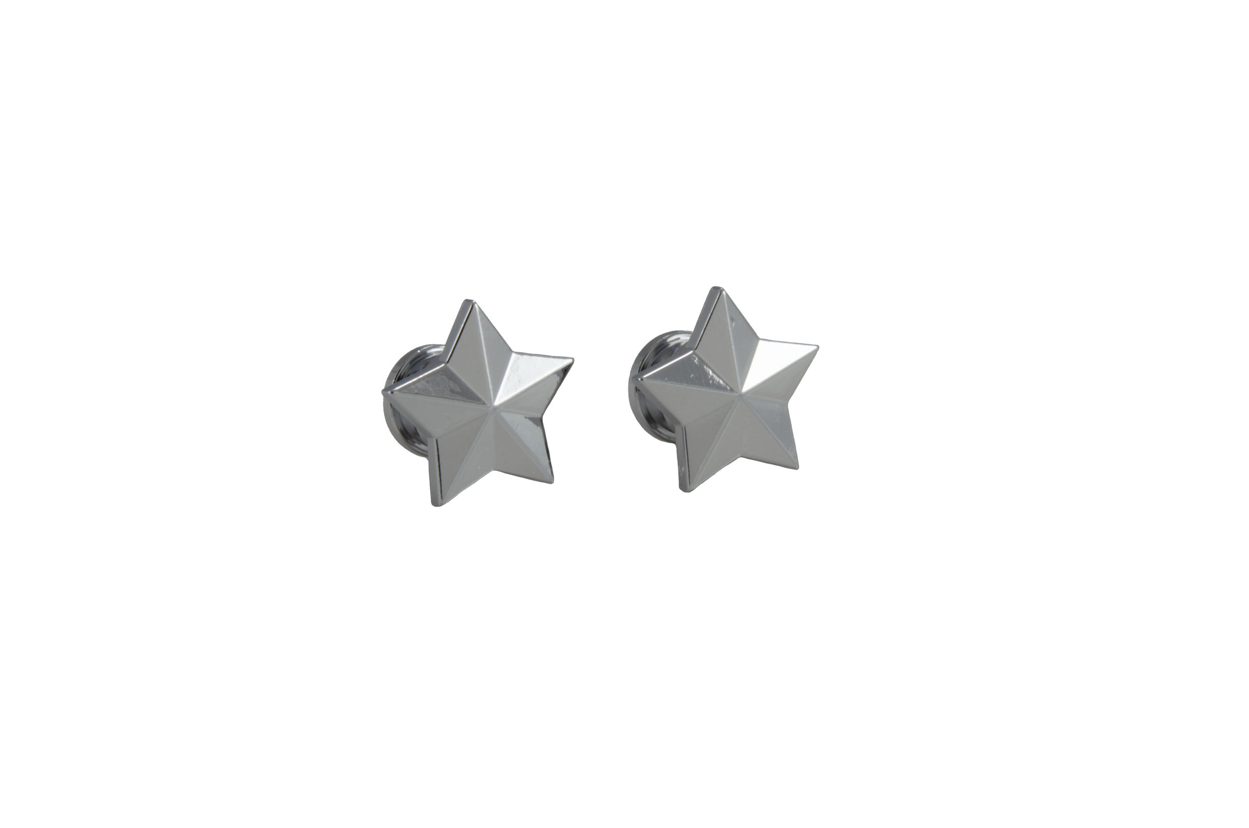GROVER ARTIST STRAP BUTTON STAR CHROME