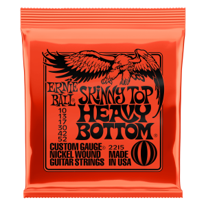 Skinny Top Heavy Bottom Slinky Nickel Wound Electric Guitar Strings - 10-52 Gauge