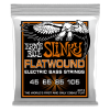 Hybrid Slinky Flatwound Electric Bass Strings - 45-105 Gauge