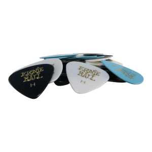 Heavy Assorted Color Cellulose Picks, bag of 24