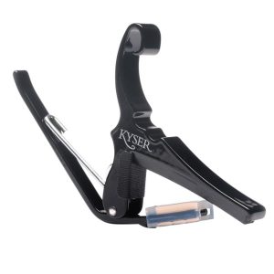Kyser KG6  6 String Acoustic Guitar Capo - Black