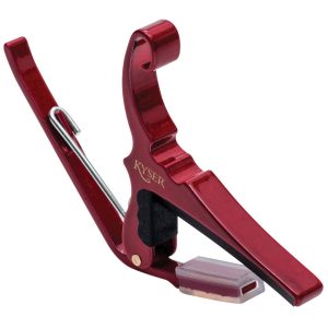 Kyser KG6  6 String Acoustic Guitar Cap - Red