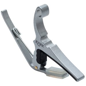 Kyser KG6  6 String Acoustic Guitar Capo - Silver