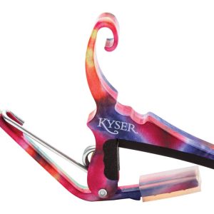 Kyser KG6  6 String Acoustic Guitar Capo - Tie Dye