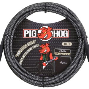 Pig Hog PCH10 Instrument Cable. 10' - Amplifier Grille