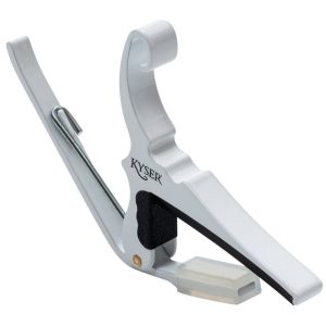 Kyser KG6  6 String Acoustic Guitar Capo - White
