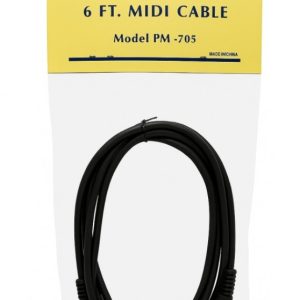 Perfektion PM-705 6-Foot MIDI Cable
