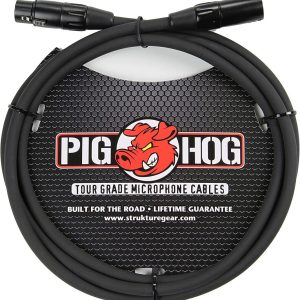 Pig Hog PHM High Performance 8mm XLR Microphone Cable - 6'