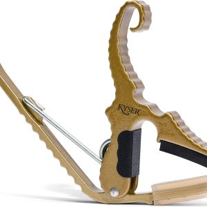 Kyser KG3B Shortcut Partial Guitar Capo - Gold