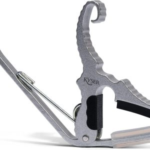 Kyser KG3B Shortcut Partial Guitar Capo - Silver