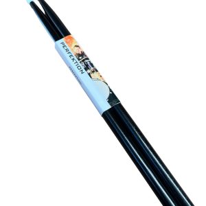 Perfektion 5A Colored Sticks with Nylon Tips Black