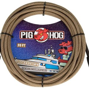 Pig Hog PCH20 Instrument Cable - Tuscan Brown