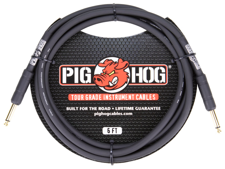 PIG HOG 6FT 1/4" - 1/4" 8MM INST. CABLE