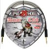 PIG HOG "ARMOR CLAD" INSTRUMENT CABLE, 10FT