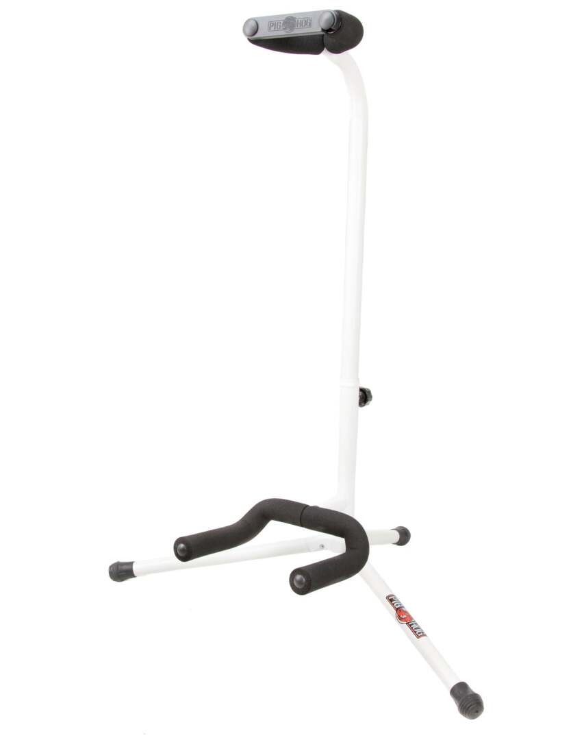 PIG HOG GUITAR STAND, WHITE
