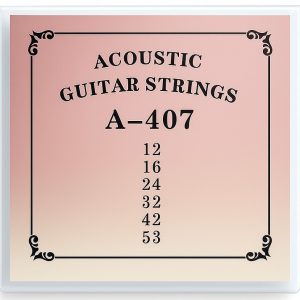Perfektion A407 Acoustic Guitar Strings – Light Gauge (12-53)
