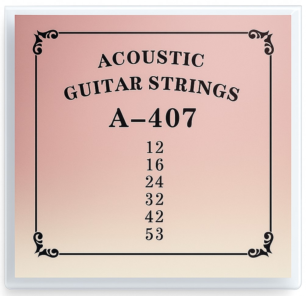 Perfektion A407 Acoustic Guitar Strings – Light Gauge (12-53)