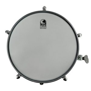 Drumset Timbale w/Snares, 4"x 12", Stainlesss Steel Shell