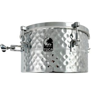 Drumset Timbale w/Snares, 7"x 12", Hand Hammered Shell