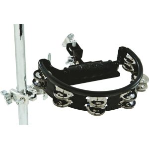 Toca Tambourine W/ Mount - Black