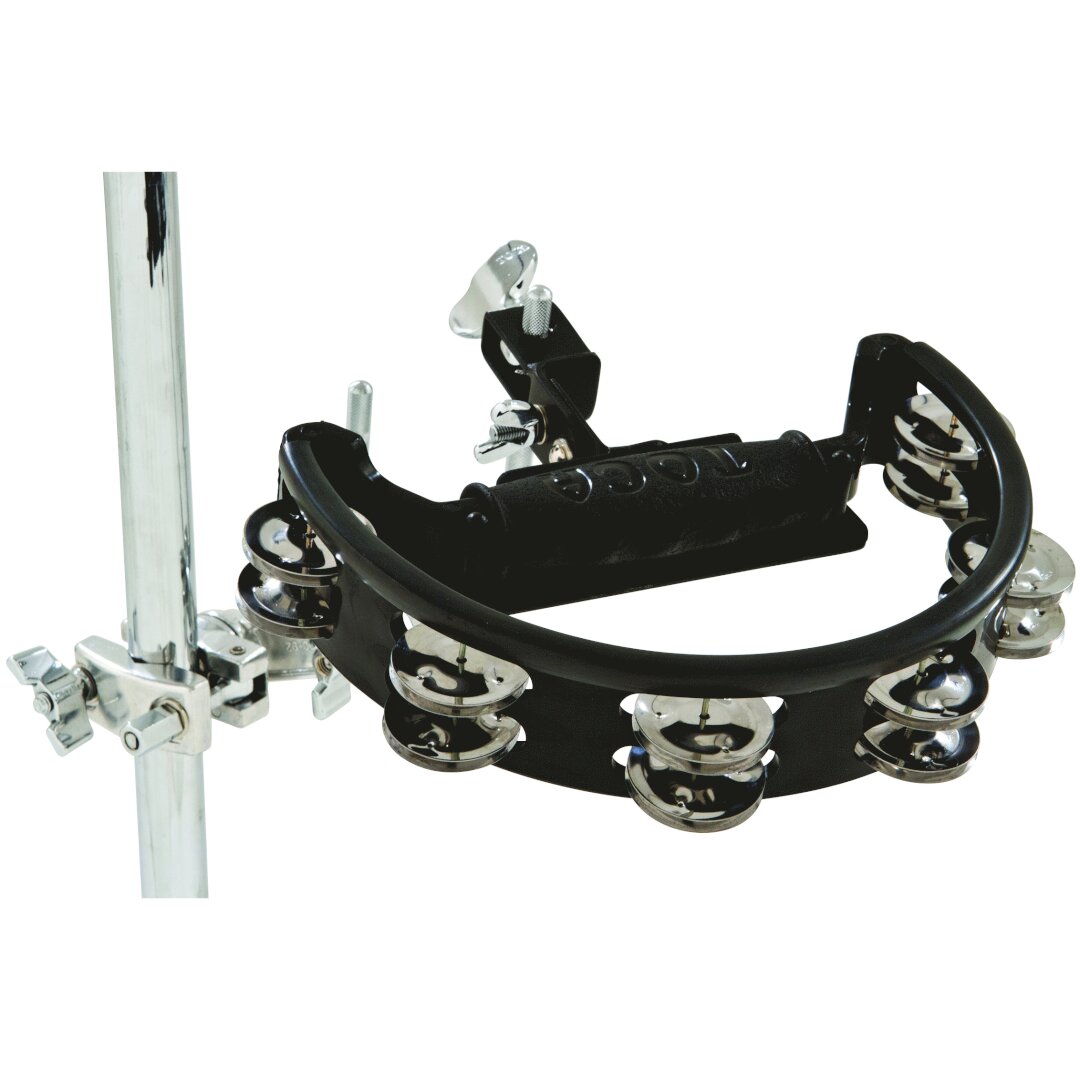 Toca Tambourine W/ Mount - Black