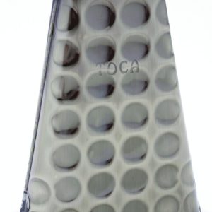 Toca Pro Line Hybrid Handheld Cowbell Black Mirror Chrome