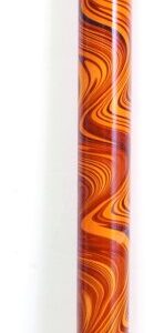 Toca Duro Didgeridoo - Orange Swirl