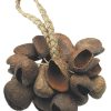 SEED SHELL SHAKER ROPE HANDLE