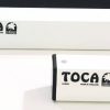 TOCA Square Metal 8" Shaker WHT