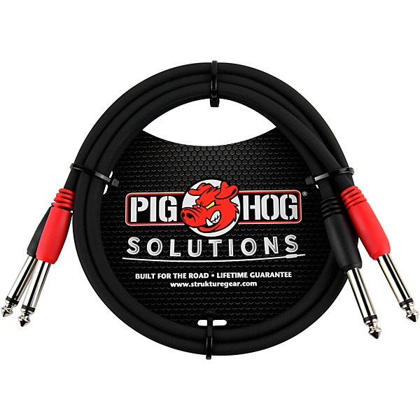 PIG HOG SOLUTIONS - 3FT 1/4"-1/4" DUAL CABLE