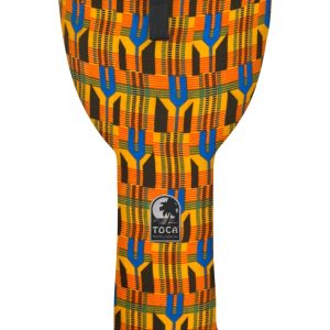 SympaticoÖNesting Djembe, Kente Cloth, Tunable Fiber - 10ö Head