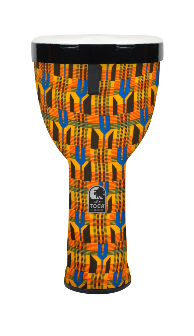 SympaticoÖNesting Djembe, Kente Cloth, Tunable Fiber - 3 Pack