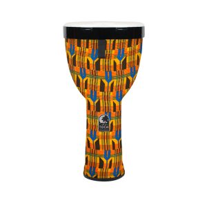 SympaticoÖNesting Djembe, Kente Cloth, Pretuned Fiber - 10ö Head