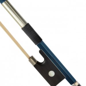 Anton Breton AB-110BU Brazilwood Student Violin Bow  4/4 Size - Blue
