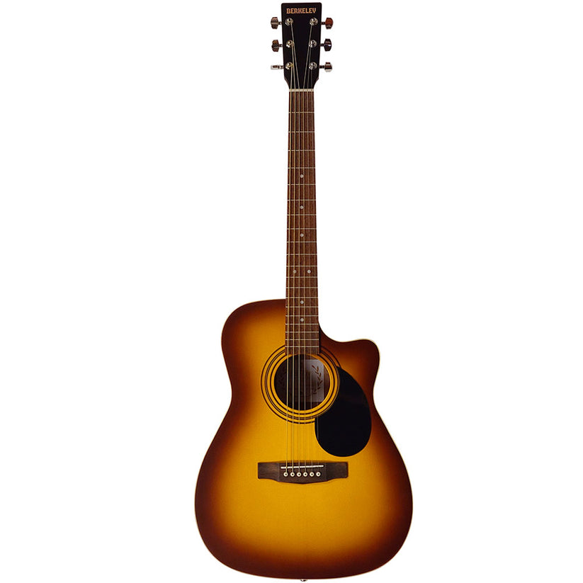Berkeley Concert Cutway Acoustic Guitar Satin Sunburst