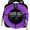 Ernie Ball Flex Straight to Straight Instrument Cable 20 ft. Purple