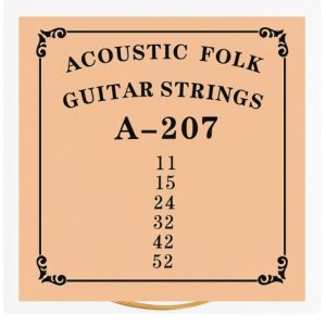 Perfektion A207 Acoustic Guitar Strings – Extra Light Gauge (11-52)