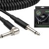 Perfekt Gear PGC30R 30ft Coiled Instrument Cable