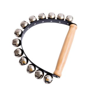 Perfekt Gear Curved Hand Held Sleigh Bells - 13 Bells