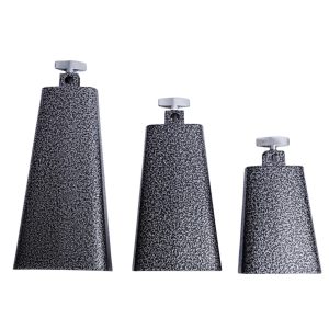 Perfekt Gear Cowbells - Black Wrinkle Finish w/Mount 5"