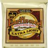 Earthwood Phosphor Bronze Acoustic Guitar Strings 10-50 Extra Light 3pk