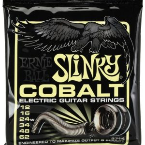 Ernie Ball 2714 Mammoth Slinky Cobalt Electric Guitar Strings - .012-.