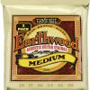 Earthwood Phosphor Bronze Acoustic Guitar Strings 13-56 Medium 3pk