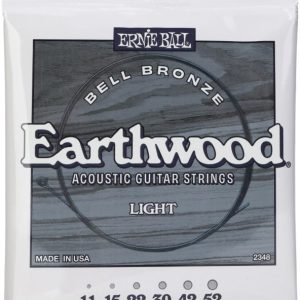 Ernie Ball Earthwood Bell Bronze Acoustic Guitar Strings - .011-.052 L