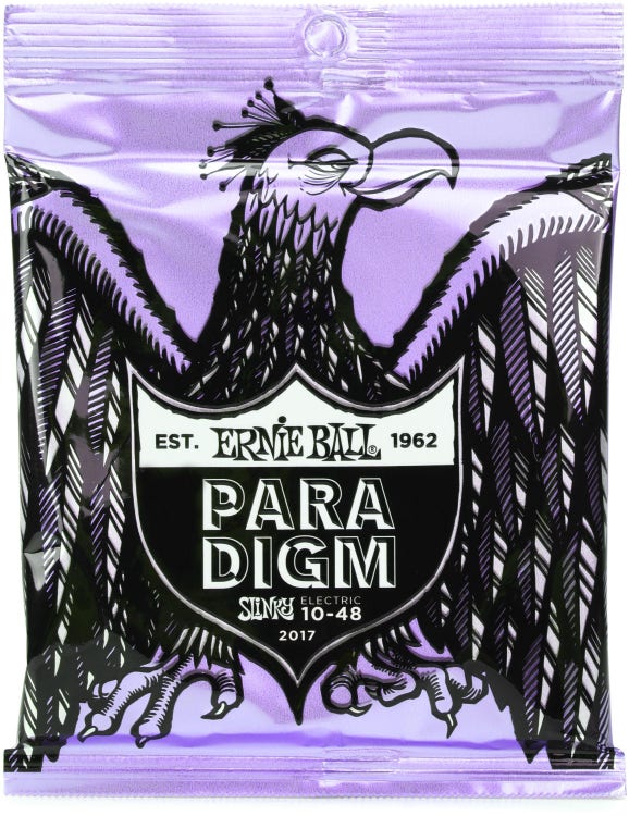 Ernie Ball 2017 Ultra Slinky Paradigm Electric Guitar Strings - .010-.